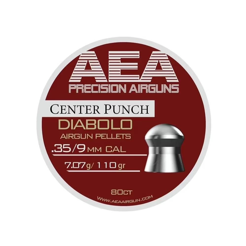 Centerpunch Diabolo Extra Heavy  .35 (9mm) / Gewicht ; 110 Grain - 7,07 Gram / 80 Stuks in Box-4005-a